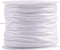 KONMAY 100 Yards 1.5mm Nylon Rattail Satin Silk Trim Cord, Bracelet Making String for Chinese Knotting, Kumihimo, Beading, Jewelry Making, White...