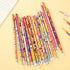 100 pieces Happy Birthday Pencils Colorful Printed Birthday Pencils With Top Erasers Perfect For Teachers Classrooms Reward Birthday Party Kids Gi...