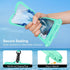 Gritin Waterproof Phone Pouch,2Pack IPX8 Waterproof Phone Case Bag for Swimming,Adjustable Lanyard Underwater Phone Dry Bag for iPhone 15 14 13 12...