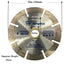 4 Inch Wet Dry Segmented Cutting Concrete Diamond Saw Blade for Masonry with 7/8-5/8 Inch Arbor...