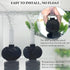 HITOP 2 Pack Aquarium Bio Sponge Filter: 4in Mini Air-Powered Fish Tank Filter, Quiet Small Sponge Filter for up to 15gallon Fish Tank, Betta Tank...