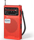 Goodes NOAA Weather Radio AM FM, Transistor Radio with Loud Speaker, Headphone Jack, 2AA Battery Operated Radio for Long Range Reception, Portable...