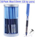 16 Pack Liquid Ink Rollerball Pens, Blue Pens CS Fine Point with 0.5mm Blue Ink, Smooth Writing Bulk Pens, and Office Supplies...