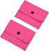 2 Pack Birth Control Pill Packet with 4" x 3" for Women Privacy Protection Contraceptive Medicine Holder Pink Sleeve Pouch Wallet...