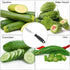 Jalapeno Corer Tool with Serrated Slice and Rubber Handle Easily Seed Remover or Slice off Vegetables tops for Efficient Cooking and Grilling...