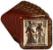 3dRose CST_99429_2 Ancient Egyptian Papyrus Soft Coaster (Set of 8)...