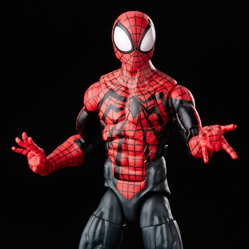 Marvel Legends Series Ben Reilly Spider-Man, Spider-Man Legends Collectible 6 Inch Action Figures, 2 Accessories...