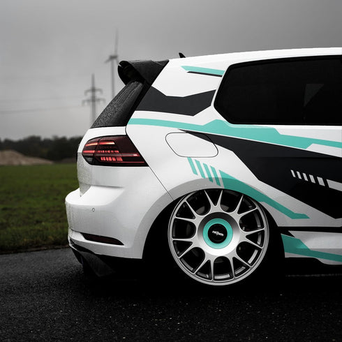 VViViD+ Ultra Gloss Premium Vinyl Car Wrap Film (1ft x 5ft, Gloss White)...