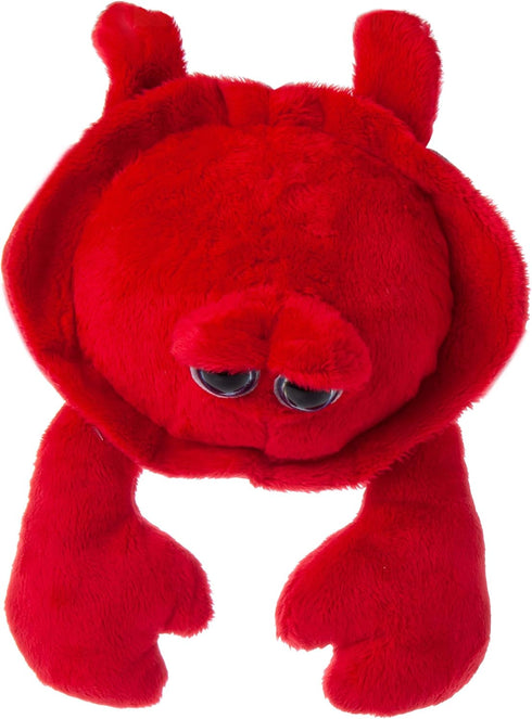 The Petting Zoo Crab Stuffed Animal, Gifts for Kids, Bright Eye Ocean Animals, Red Crab Plush Toy 9 inches...