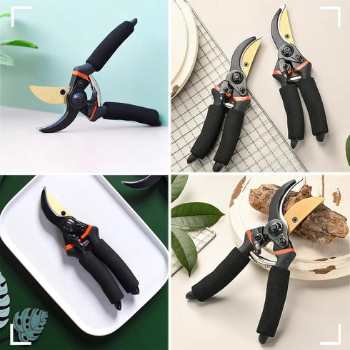 Pruning Shears, Garden Shears - 8.5" Professional Premium SK5 Steel with Titanium Pruning Shears for Gardening,Ultra Sharp Durable Bypass Garden C...