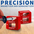 Demagnetizer and Magnetizer - Red - for Screwdrivers Tips, Bits, and Small Tools, Large or Big Screws, Drills, Drill Bits, Sockets, Nuts, Bolts, N...