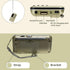 Retekess PR11 AM FM Radio Portable, Rechargeable Transistor Radios Small, with Headphone Jack MP3 Music Player Speaker Support Micro SD Card for O...