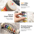 WODI Wooden Rain Stick Montessori Toys for Babies 6-12 Months,Baby Rattle Shaker Sensory Developmental Toy,Raindrops Musical Instrument Baby Music...