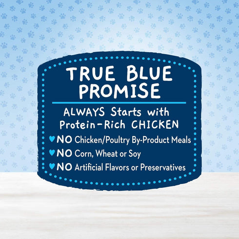 Blue Buffalo Baby BLUE Soft Biscuits with DHA, Natural Dog Treats for Puppies, Great for Training, with Chicken & Carrots, 8-oz. Bag...