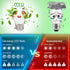 hansang E26 LED Refrigerator Light Bulb 4000K Natural Daylight, 60Watt Equivalent Waterproof Appliance Bulb, 6W A15 Small Fridge Light Bulb, Freez...