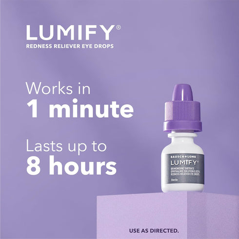 LUMIFY Redness Reliever Eye Drops 0.08 Ounce (2.5mL)...