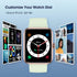 Smart Watch, Fitness Tracker with Heart Rate Monitor, Blood Oxygen, Sleep Tracking, 41mm Smartwatch 5ATM Waterproof with Pedometer for Women Men C...