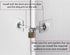 Refrigerator Lock (White Without Padlock)...