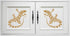 Striped Lizard, 6.5 x 10.5 inch (L) - Banded Gecko Reptile Stencils for Painting Template...