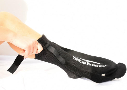Double Strap Night Sock for Plantar Fasciitis and Achilles Tendonitis (Large)...