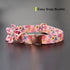 Dog Collar with Daisy Tie, 3 Patterns Soft & Comfty Flower Print Padded Pet Collars with Strong Metal Buckle for Boy and Girl Dogs(Pink, L)...