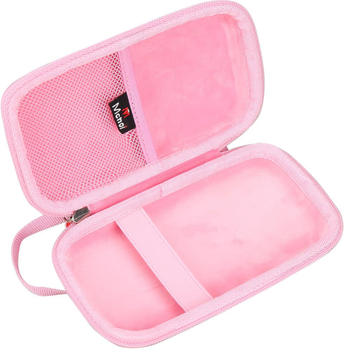 Mchoi Hard Case Suitable for VRURC Portable Charger, Waterproof Shockproof Portable Charger Power Bank Carrying Protective Case, Case Only, Pink.....