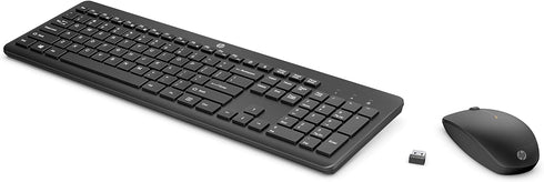HP 230 Wireless Mouse and Keyboard Combo - 2.4GHz Wireless Connection - Long Battery Life - Durable & Low-Noise Design - Windows & Mac OS - Adjust...