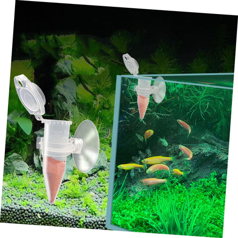Yardwe 6pcs Brine Shrimp Feeder Reusable Shrimp Feeder Automatic Feeder Fish Tank Feeder Fish Tank Accessory Feeder Cups Fish Feeder Fish Tank Sup...
