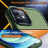 for iPhone 12 Phone Case, Shockproof for iPhone 12 Pro Case, Military Grade Drop Protection, Protective Hard Back Slim Translucent Case for iPhone...