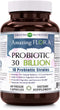 Amazing Flora Probiotic 10 Best Probiotics Strains | 30 Billion | 60 Veggie Capsules Supplement | Non-GMO | Gluten Free | Suitable for Vegetarians...