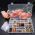 Clear Plastic Jewelry Box Organizer Storage Container with Adjustable Dividers (36 Grids)...