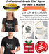 Funny Apron for Women, Kitchen Chef Cooking Aprons with 2 Pockets, Cute Baking Apron Gift for Bakers, Birthday Housewarming Gifts for Wife Mom Sis...
