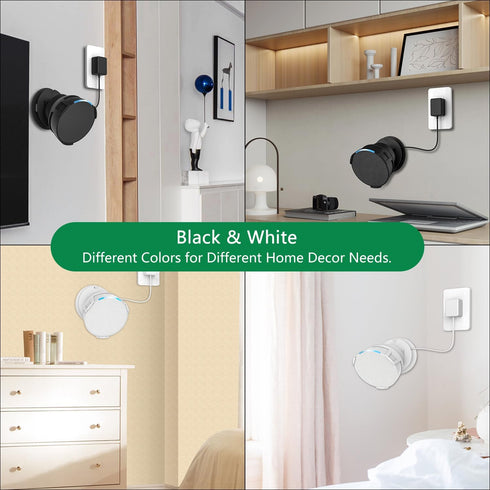 Echo Pop Stand, Wall Mount Holder for Echo Pop with Cable Management Shelf for Space-Saving and Easy Access - Perfect Bracket Shelf Accessories fo...