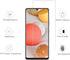Ailun Glass Screen Protector for Galaxy A42 5G 3Pack + 2Pack Camera Lens Tempered Glass Fingerprint Unlock Compatible 0.33mm Ultra Clear Anti-Scra...