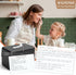 3"x5" Index Card Holder Set, Index Card Box Organizer Storage with 100 Ruled Notecards, 30 Plastic Black Dividers, 25 Kraft Dividers, 240 Designed...