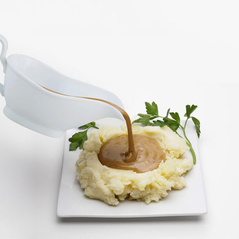HIC Kitchen Gravy Boat, Fine Porcelain, 8-Ounce...