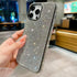 Casechics Compatible with iPhone Case,Crystal Glitter Diamond Protection Bling Sparkle Rhinestone Soft Shockproof Cover Phone Case (White,iPhone 1...