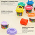 Arteza Kids Play Dough, 6 Pastel and 6 Regular Colors, 2.8-oz Tubs, Soft, Air-Tight Containers, Art Supplies for Kids Crafts and Playtime Activiti...