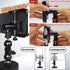 Metal Magnetic Phone Mount with Video Recording Stand, Gym Phone Holder,Attracts to Any Ferrous Metal Surface, Designed for Gym, Motorcycles Tank,...