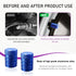 10 PCS Car Tire Valve Stem Caps, Anodized Aluminum Wheel Stem Covers, Corrosion Resistant Car Tire Air Caps, Vehicle Exterior Accessories for Car,...