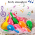 SALLYFASHION 30PCS Maracas for Kids, Plastic Maracas Mini Colorful Maracas Toy Noisemaker Musical Instruments for Toddlers Party Favors...