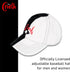 Disney Cruella Two-Tone Cotton Adjustable Dad Hat with Curved Brim, Black and White, One Size...