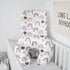Owlowla Changing Pad Cover Soft Minky Changing Table Cover Lovely Print Waterproof Changing Pad Covers Baby Boy Girl(Rainbow&Bear)...