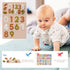 Toddlers Number Silicone Puzzle Montessori Learning Number Toy Board for Baby & Toddler Puzzles Toys Toddler Gifts...
