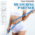Tape Measure Body Measuring Tape 3 Pack Soft Fabric Measuring Tape for Sewing Cloth Measurement,Double Scale Tailor Ruler for Weight Loss (Blue)...