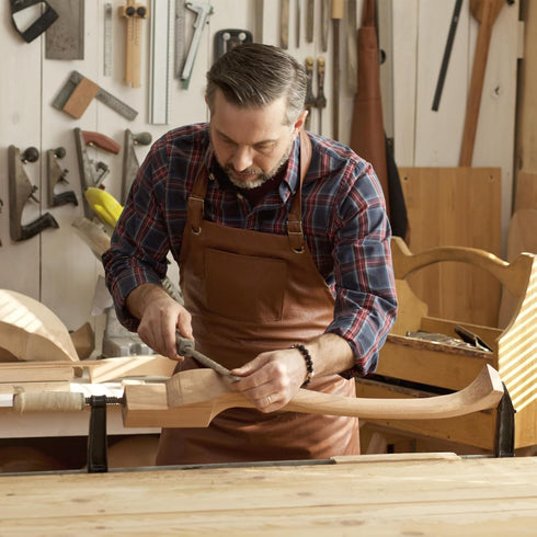 3pcs Wooden File Handle 4.25 Inch 5mm Round Hole Ergonomic Handles with Metal Collar for 8" Metal Files...