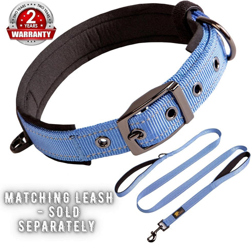 ADITYNA Ultra Comfortable Soft Neoprene Padded Dog Collar for Extra-Small Dogs...