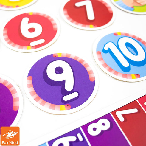 FoxMind Can of Worms Quick Math Game, On The Go Educational Preschool Game for Kids, 15 Minute Worm Toy Kids Board Games, Family Games and More...