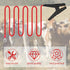 6 Pcs 3 ft Electric Fence Wire Solar Connect Fence Connectors Charger Electric Fence Clips Electric Fence Copper Wire with Alligator Clip...
