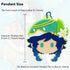 Genshin Impact Felt Fabric DIY Self-adhesive Character Decorative Pendant Without Cutting...